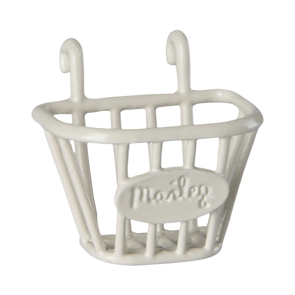 Panier blanc pour tricycle