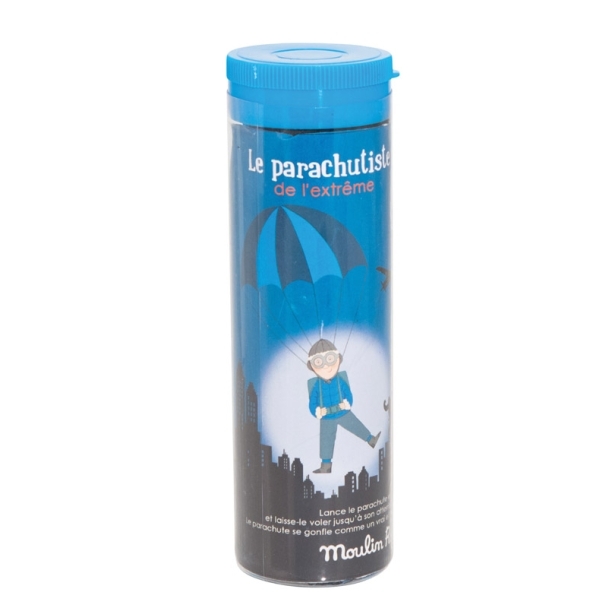 Parachutiste de l'extrème bleu
