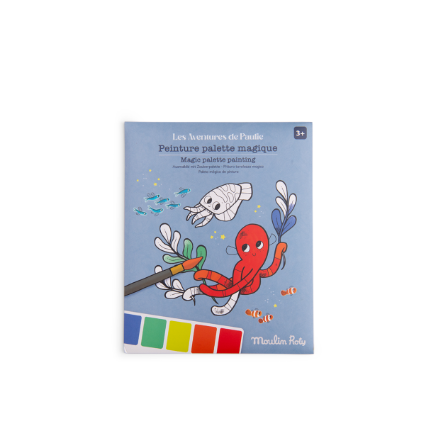 Peinture palette magique Les aventures de Paulie