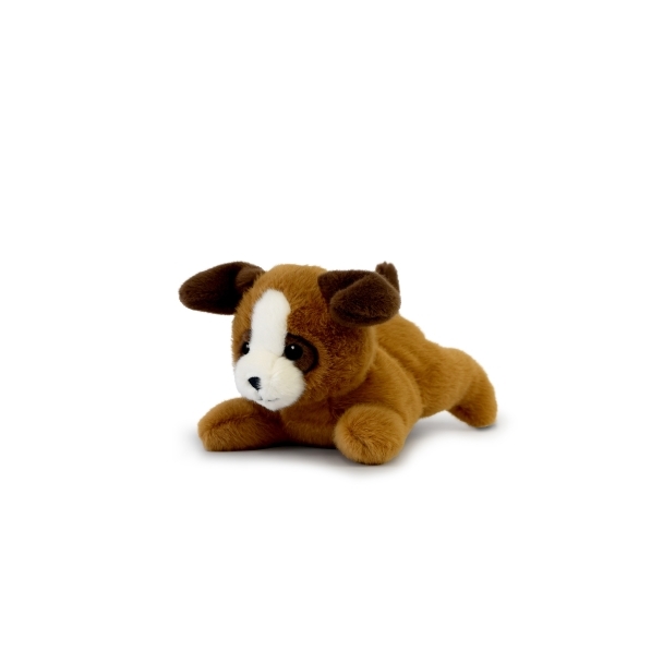 Peluche Chien marron 22 cm