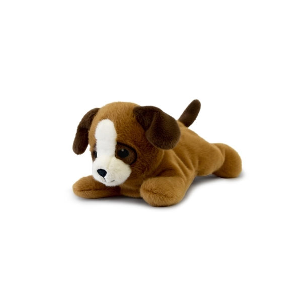 Peluche Chien marron 30 cm