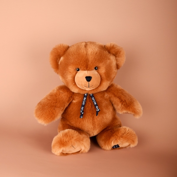 Peluche L'ours Mailou Caramel 35 cm