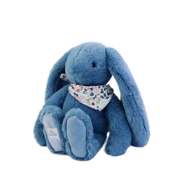 Peluche Lapin Bleu 35 cm