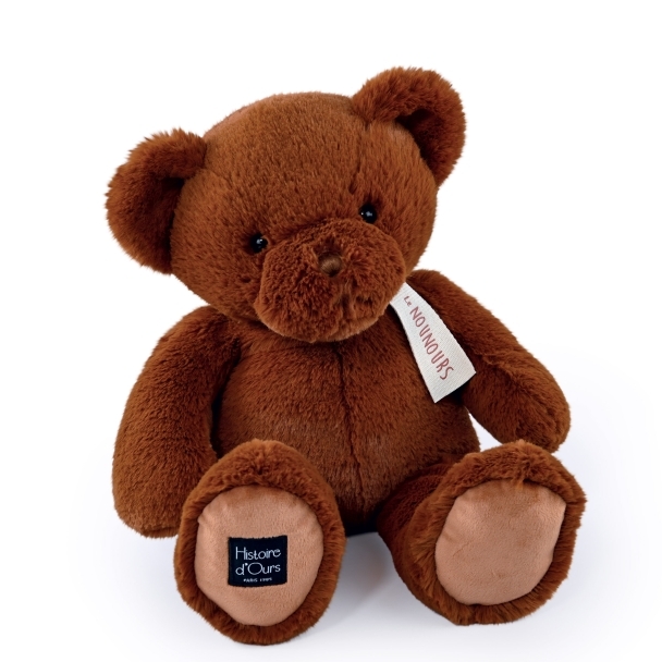 Peluche Ours capuccino 40 cm