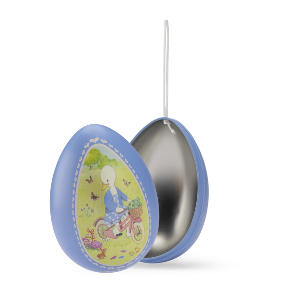 Petit oeuf métal bleu La Grande Famille