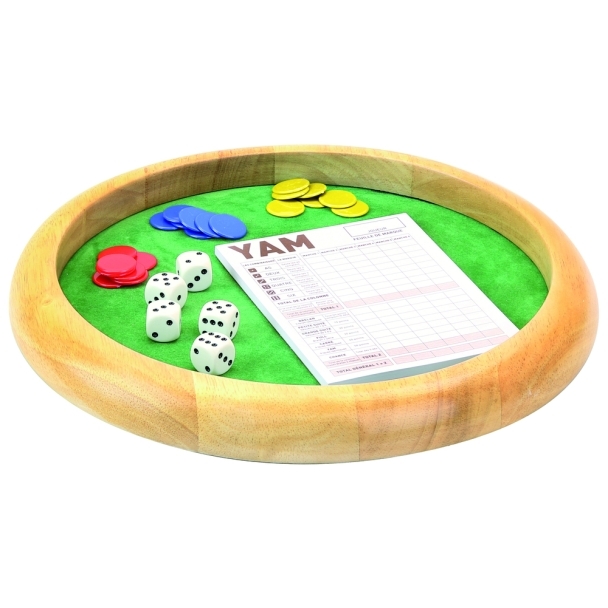 Piste de ds en bois Yam 35 cm