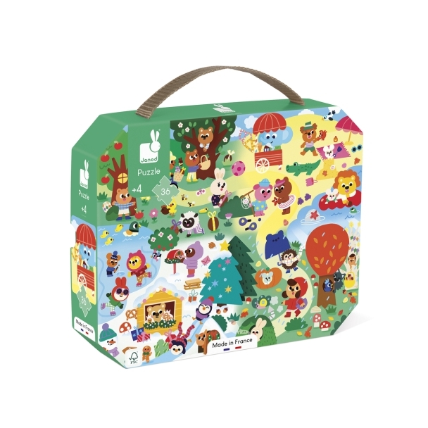 Puzzle Les 4 saisons 36 pièces