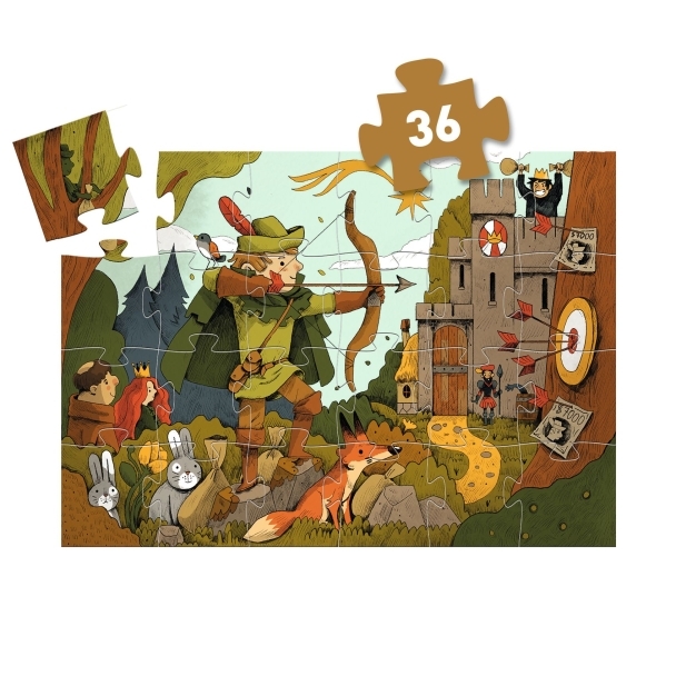 Puzzle Robin des bois 36 pcs