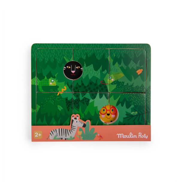 Puzzle en bois à 3 étages Les Toupitis