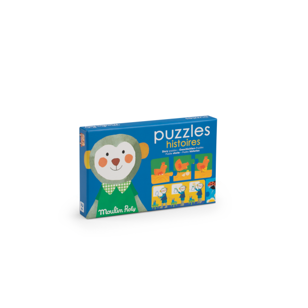 Puzzles histoires 30 pcs Les Popipop
