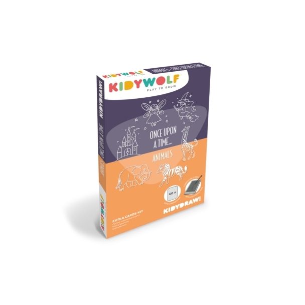 Recharge pour tablette à dessin Kidydraw Animaux