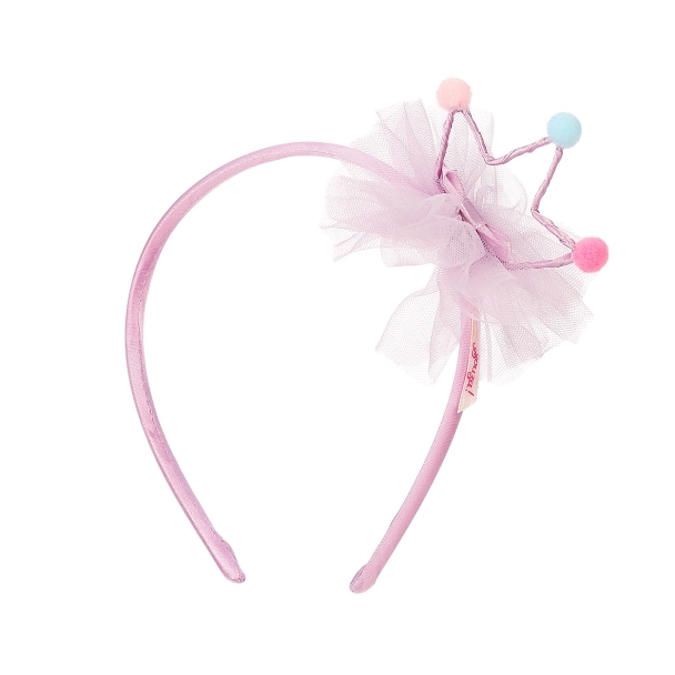 Serre-tète couronne Jazzlyn rose