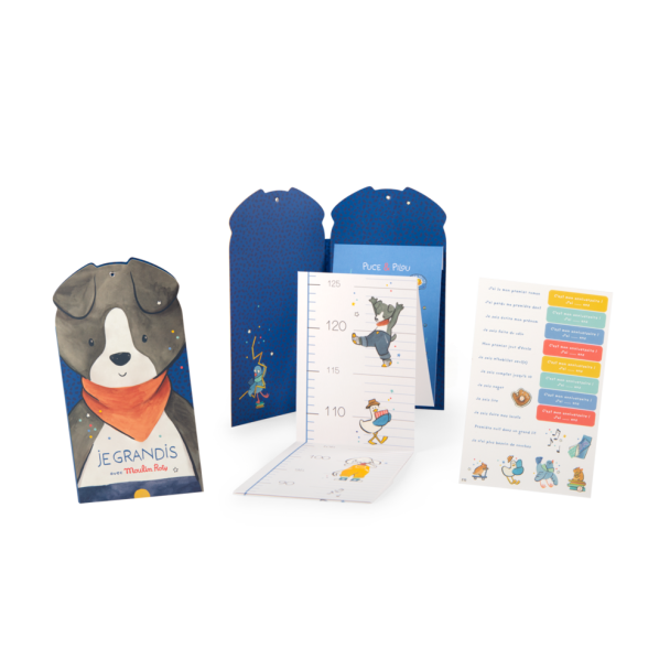 Toise carnet Puce & Pilou