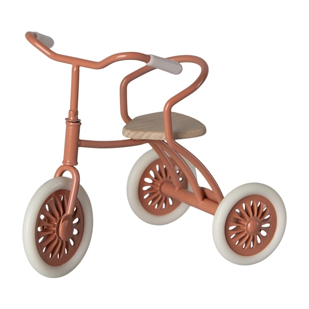 Tricycle corail et son garage miniature