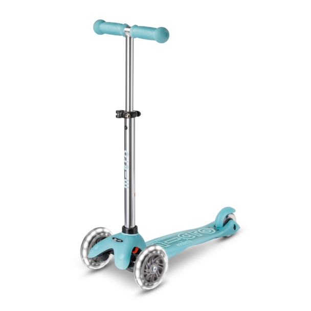 Trottinette Mini Micro Glow Plus LED Bleu