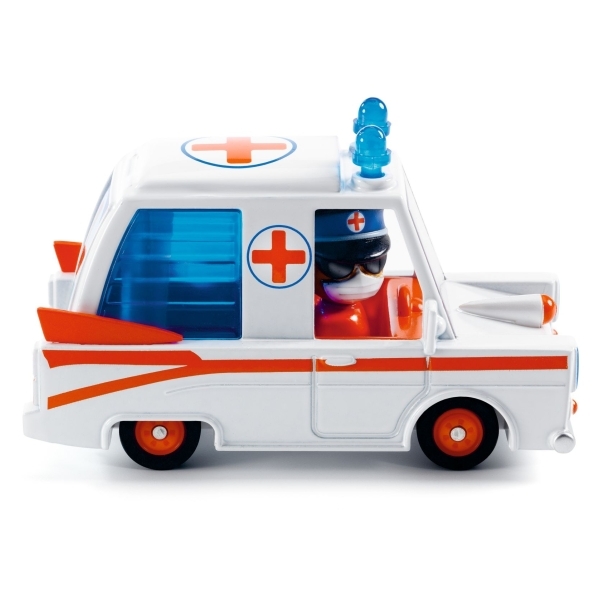 Voiture Crazy Motors Hurry ambulance