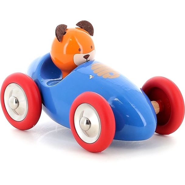 Voiture de course Marcel l'ours