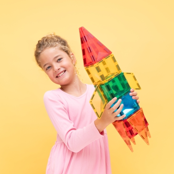 Jeu magnétique Fusée Lumineuse 30 pcs