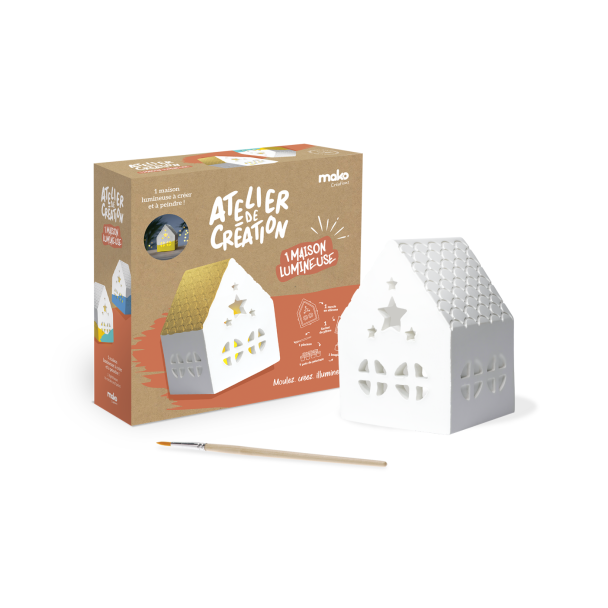 Coffret DIY Maison lumineuse