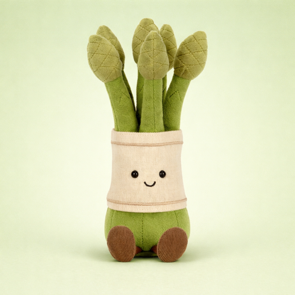 Peluche Asperge