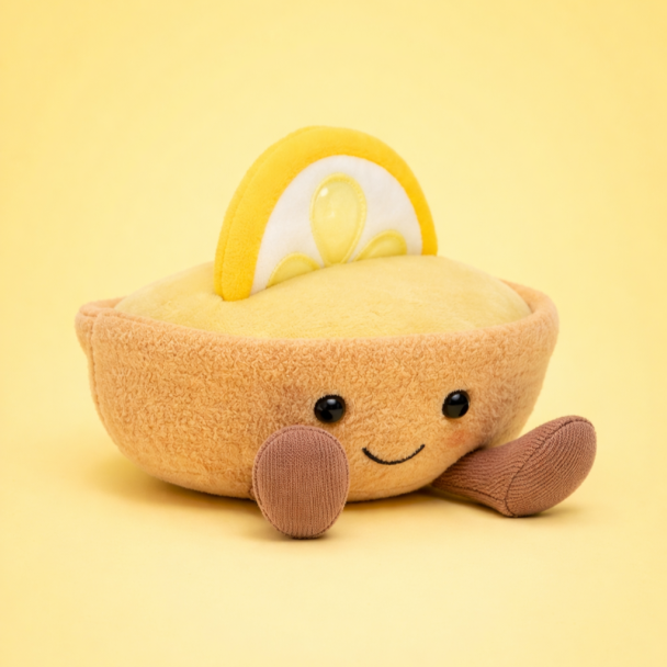 Peluche Tarte au citron Collette