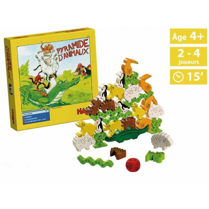 Pyramide D Animaux Jeu D Adresse Haba